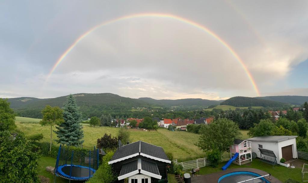 Ferienwohnung Am Tor Zum Thueringer Wald Plaue  Bagian luar foto